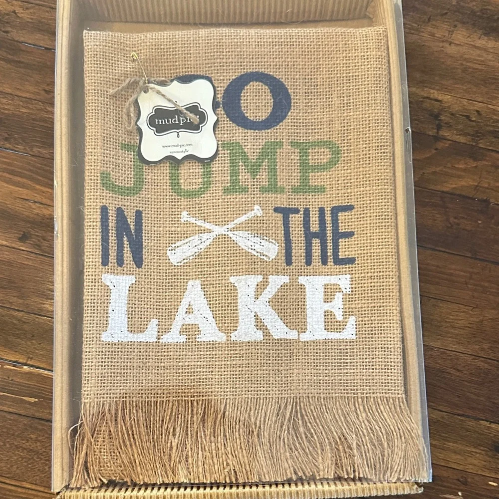Mud Pie Rustic with Green, Blue, and White Accents - Picture 1 of 2